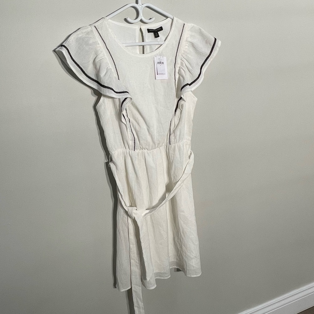 Banana republic NWT white flowing dress side m